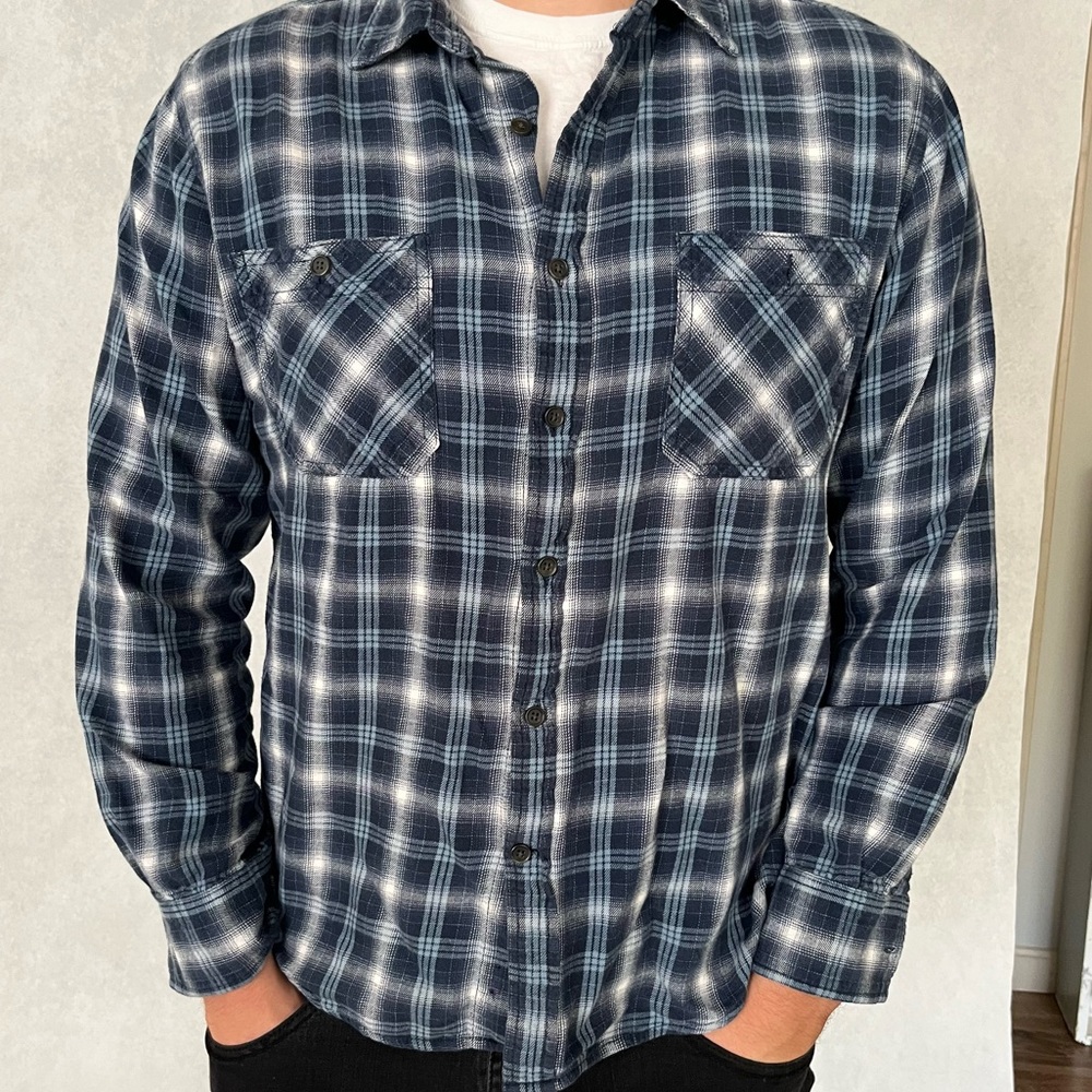 Arizona Jean Co Mens Flannel Large